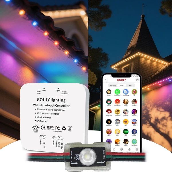 Smart Outdoor RGB Single-Point LED Module